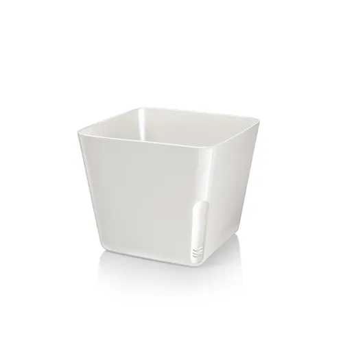 VASO PER PIANTE QUADRATO, BIANCO