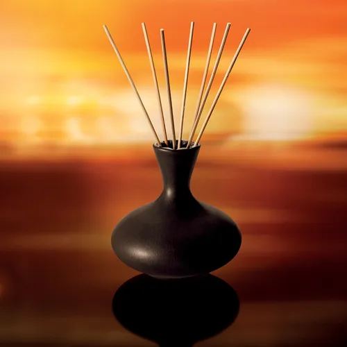 DIFFUSORE DI ESSENZE IN CERAMICA, OASIS, NERO