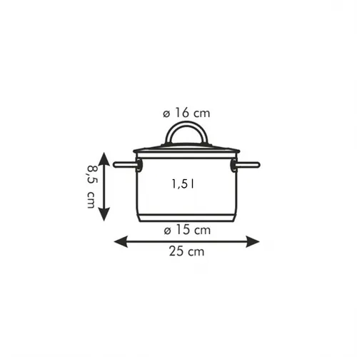 CASSERUOLA CON COPERCHIO