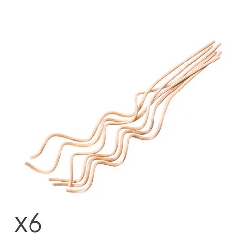 BASTONCINI DECORATIVI IN RATTAN, ONDE