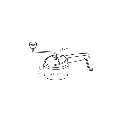 GRATTUGIA JULIENNE A MANOVELLA, CON 3 DISCHI