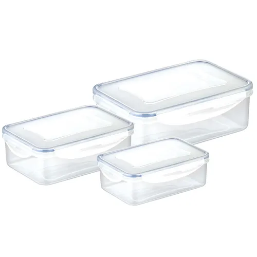 SET 3 CONTENITORI RETTANGOLARI