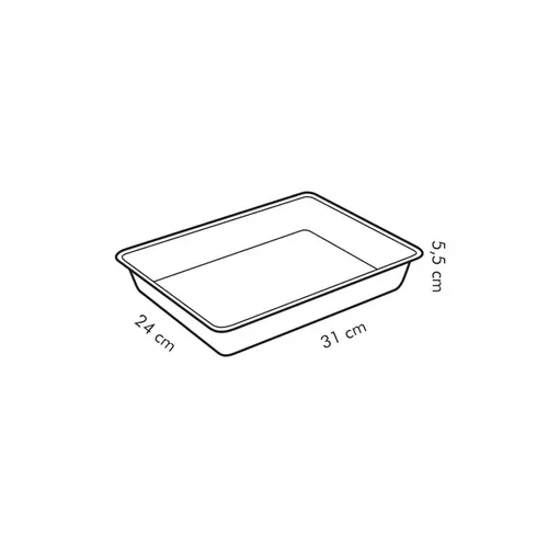 LASAGNERA RETTANGOLARE ALTA