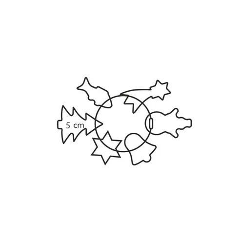 SET TAGLIABISCOTTI NATALIZIO CON ANELLO