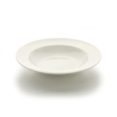PIATTO FONDO CON BORDO A RILIEVO