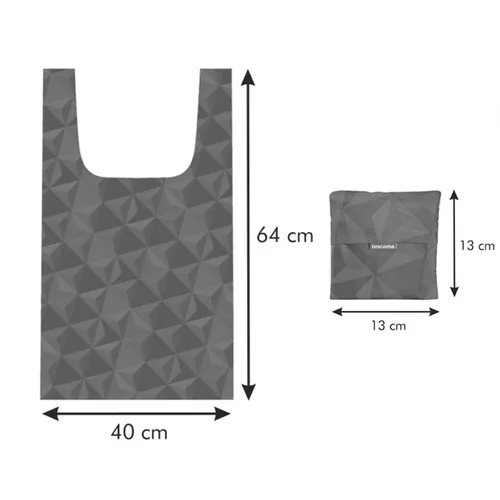 BORSA SHOPPING TASCABILE, ROSSO