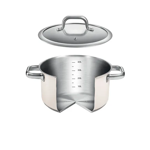 CASSERUOLA CON COPERCHIO ø 24 CM, 5 L