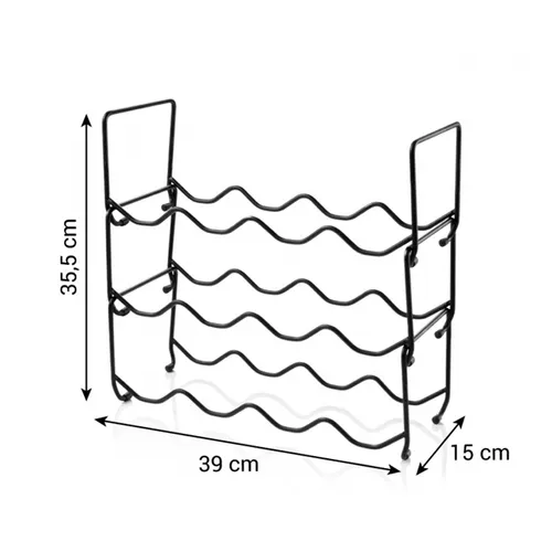 PORTA BOTTIGLIE, 12 BOTTIGLIE