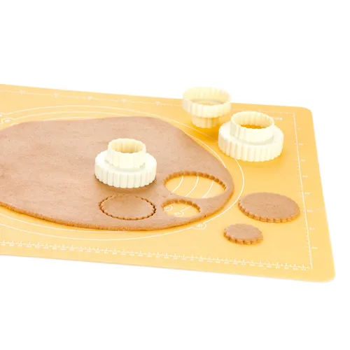 TAGLIABISCOTTI TONDO FESTONATO DOPPIO