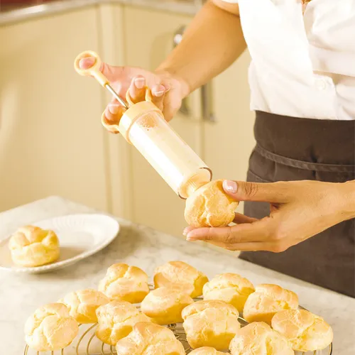 SIRINGA PER DOLCI CON 8 BECCUCCI 