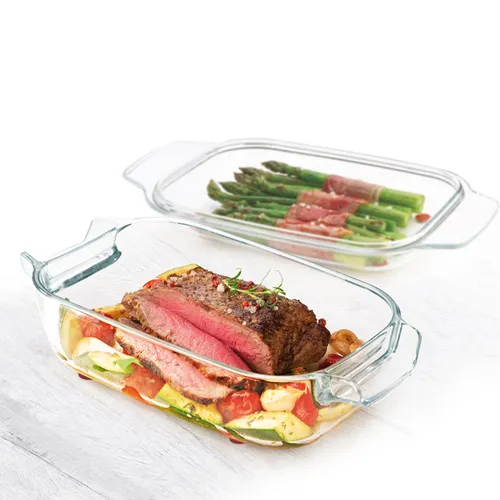 ROSTIERA RETTANGOLARE CON COPERCHIO