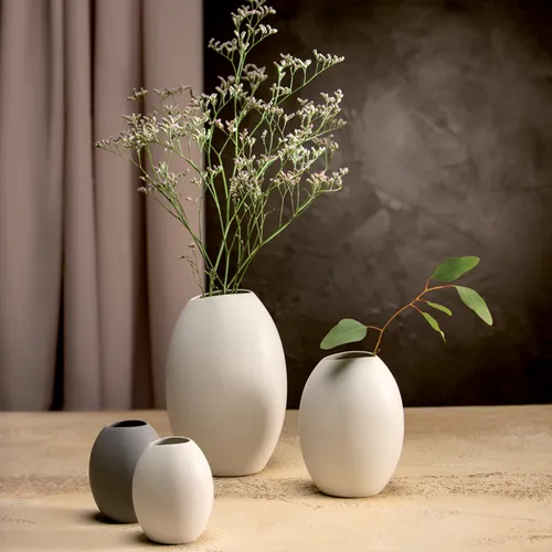 VASO STONES, GRIGIO