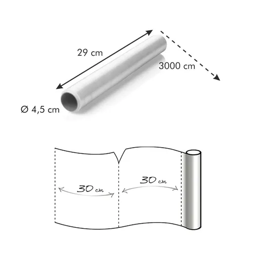 PELLICOLA PER ALIMENTI PERFORATA