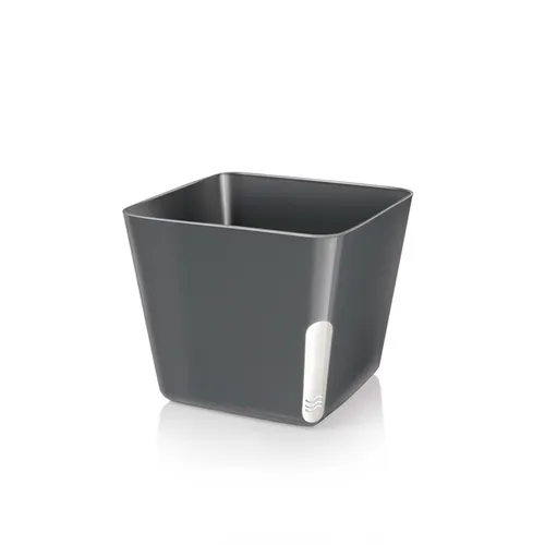 VASO PER PIANTE QUADRATO, GRIGIO