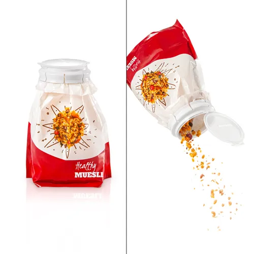 CHIUDI SACCHETTI DOSATORE