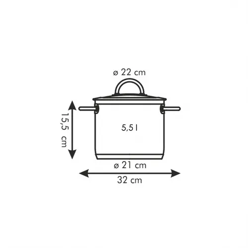 PENTOLA CON COPERCHIO