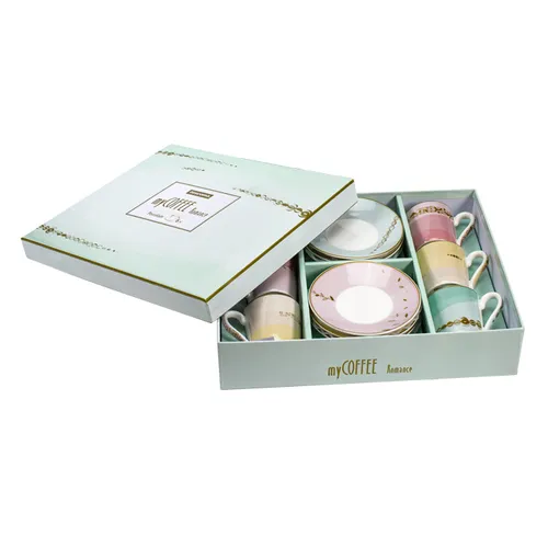 TAZZINE DA CAFFÈ CON PIATTINO, Romance