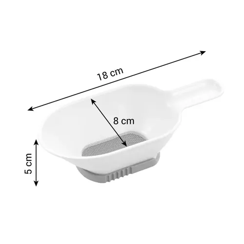 SETACCIO A CUCCHIAIO CON COPERCHIO