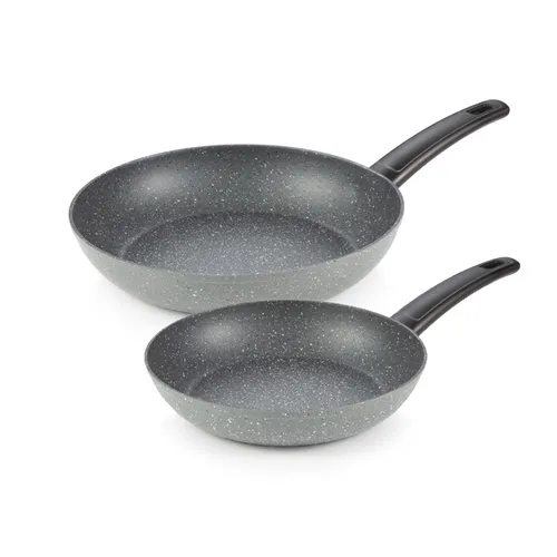 BIS DI PADELLE ANTIADERENTI 24 e 28 cm