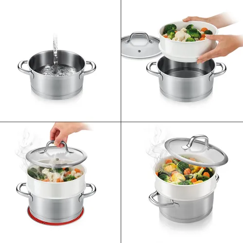 CESTELLO PER COTTURA A VAPORE