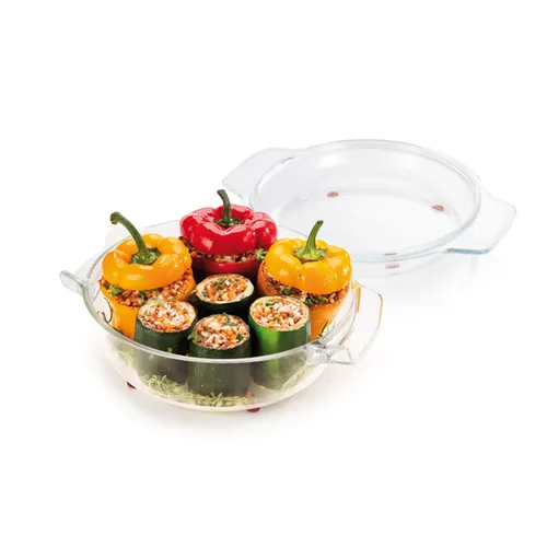 ROSTIERA TONDA CON COPERCHIO