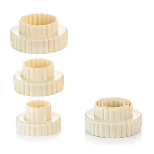 TAGLIABISCOTTI TONDO FESTONATO DOPPIO