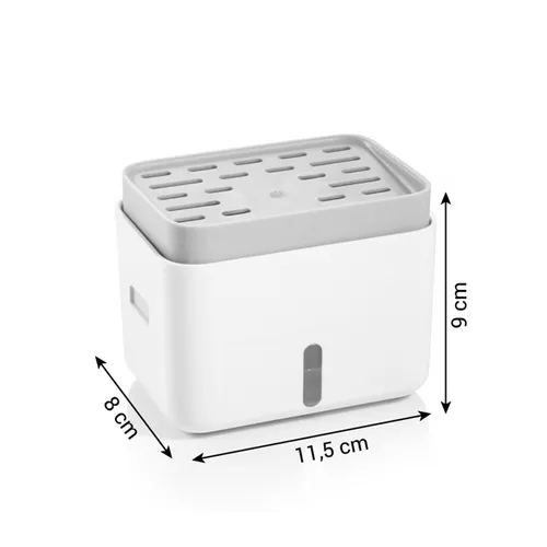 DISPENSER PER DETERSIVO, CON PORTASPUGNA