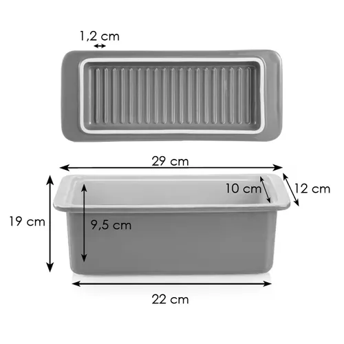 STAMPO PER PANE IN CASSETTA IN CERAMICA