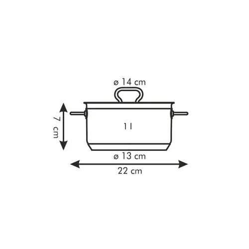 CASSERUOLA CON COPERCHIO