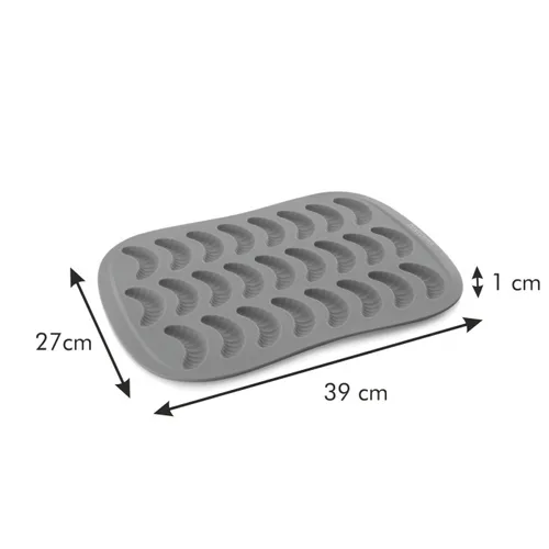 STAMPO PER DOLCETTI A FORMA DI MEZZALUNA