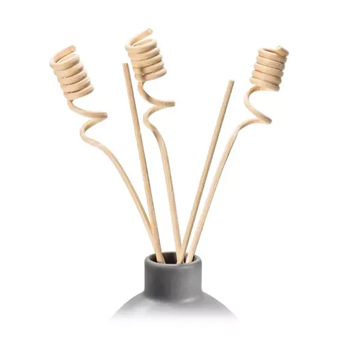 BASTONCINI DECORATIVI IN RATTAN, SPIRALI
