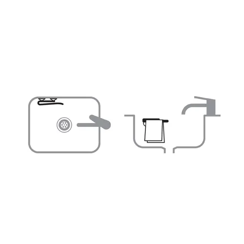 PORTA PANNO SPUGNA PER LAVELLO