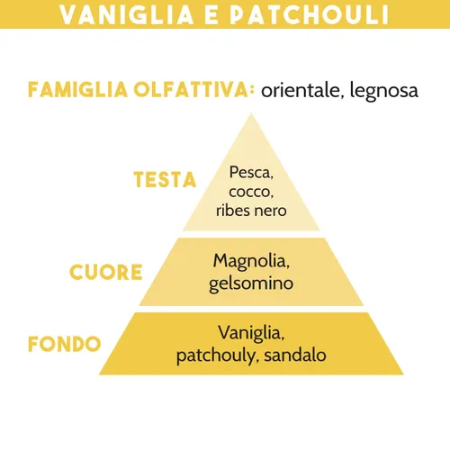 DIFFUSORE DI ESSENZA, VANIGLIA & PATCHOULI