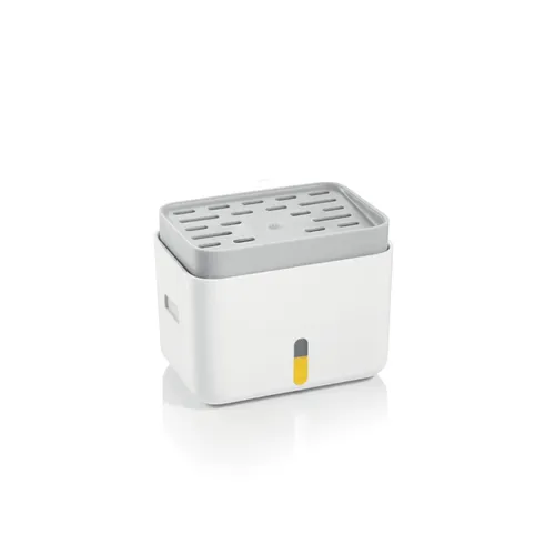 DISPENSER PER DETERSIVO, CON PORTASPUGNA