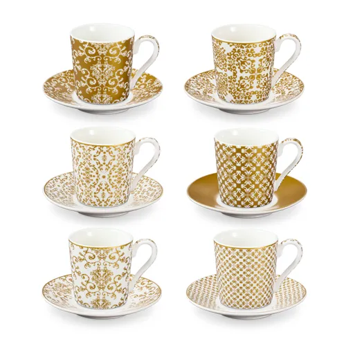 TAZZINE DA CAFFÈ CON PIATTINO, Empire