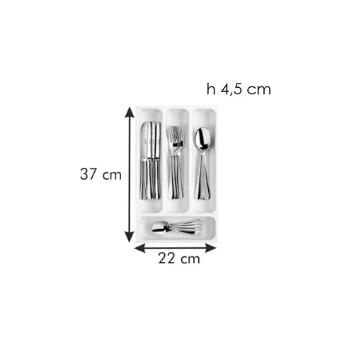 PORTA POSATE DA CASSETTO 370x222 mm