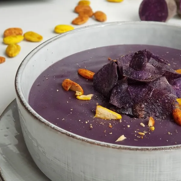 Purea di patate viola