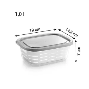 CONTENITORE FREEZER CON CESTINO ANTIGHIACCIO