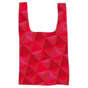 BORSA SHOPPING TASCABILE, ROSSO