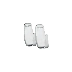 GANCIO ADESIVO GRANDE IN ACCIAIO