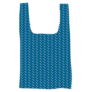 BORSA SHOPPING TASCABILE, BLU