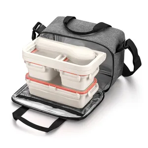 LUNCH BOX CON BORSA TERMICA ISOLANTE