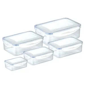 SET 5 CONTENITORI RETTANGOLARI