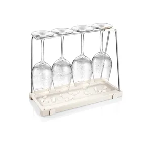 PORTA CALICI CON SGOCCIOLATOIO 330 x 148 mm